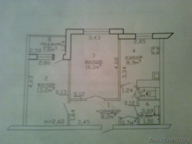 Продам 2-комнатную квартиру(ул.Советская) - Изображение #1, Объявление #822669