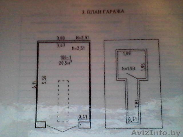 Продается гараж 6 на 3, 5 м со смотровой ямой - Изображение #1, Объявление #1224030