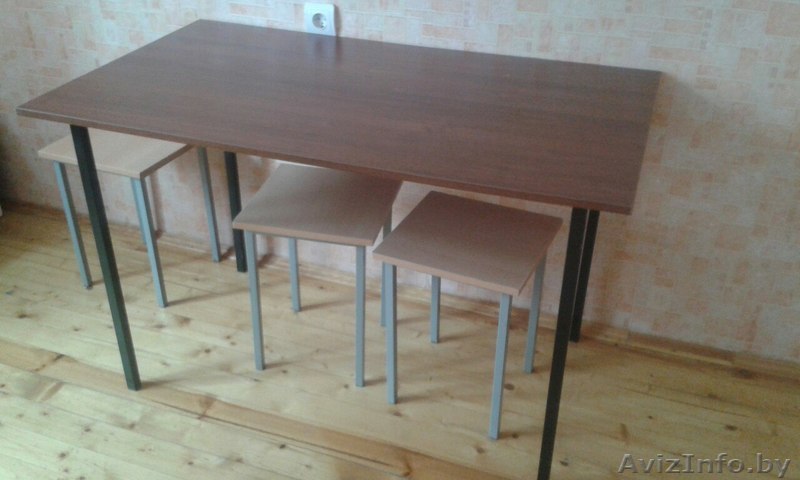 Стол обеденный и табурет с доставкой в Жодино - Изображение #1, Объявление #1474186