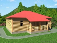 Сруб Дома/Бани из бруса Джулия10х10 c установкой - Изображение #1, Объявление #1620693