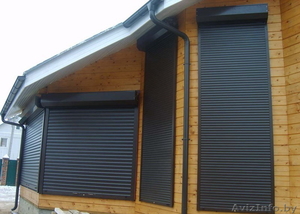 Ворота секционные в Солигорске.Роллеты защитные                  
