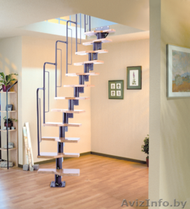 Модульные лестницы на второй этаж для коттеджа в Жодино - Изображение #3, Объявление #1233692