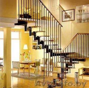 Модульные лестницы на второй этаж для коттеджа в Жодино - Изображение #1, Объявление #1233692