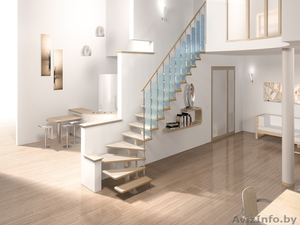 Модульные лестницы на второй этаж для коттеджа в Жодино - Изображение #2, Объявление #1233692