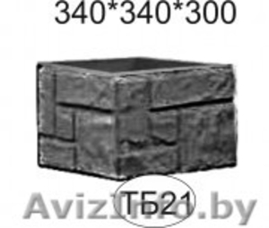 Заборные и колонные  Блоки "Рваный камень"и "Кирпичик". - Изображение #1, Объявление #1258243