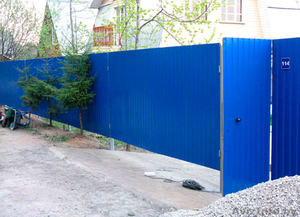 Ворота распошные под ключ