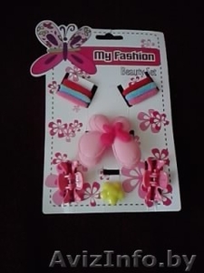 Наборы (резинки и заколки) и заколки для девочек