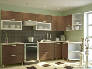 Кухни от простых до элитных по индивидуальному заказу 