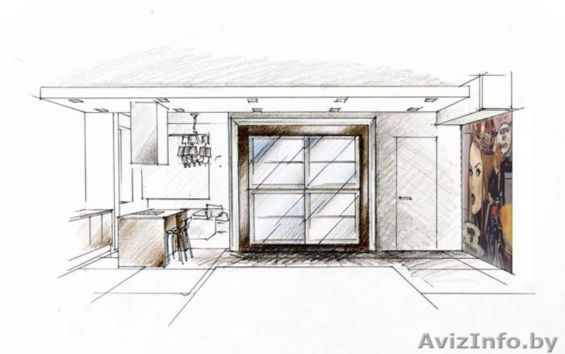 Художественный дизайн интерьера - Изображение #1, Объявление #1074011