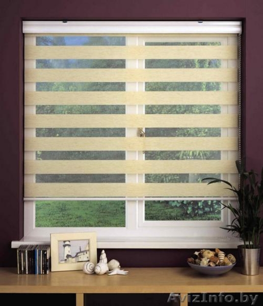 Рольшторы, японские панели, рольшторы день-ночь по индивидуальным размерам  - Изображение #4, Объявление #1288553