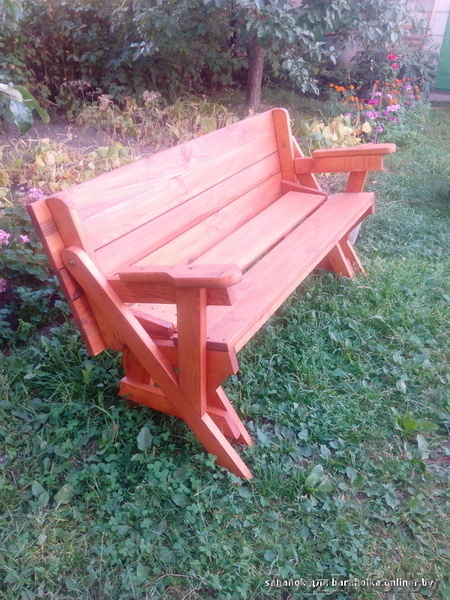 Стол - лавка (трансформер) - Изображение #1, Объявление #1305490