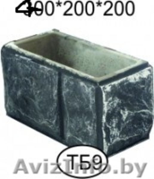 Заборные и колонные  Блоки "Рваный камень"и "Кирпичик". - Изображение #6, Объявление #1258243