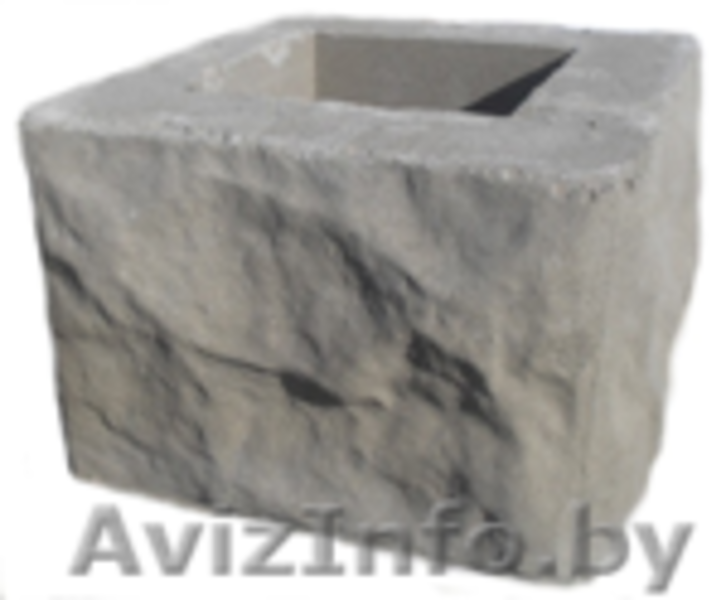 Заборные и колонные  Блоки "Рваный камень"и "Кирпичик". - Изображение #3, Объявление #1258243