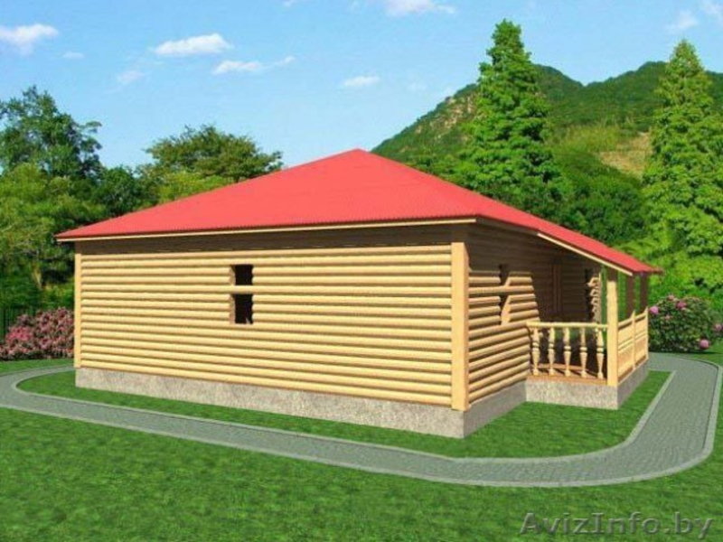 Сруб Дома/Бани из бруса Джулия10х10 c установкой - Изображение #2, Объявление #1620693